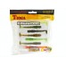 Силиконовая приманка LUCKY JOHN Pro Series TIOGA 2.9" цвет MIX2, 7 шт