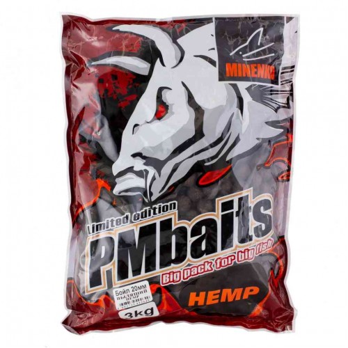 Бойлы пылящие MINENKO HEMP (Конопля) 20мм 3кг