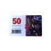 Подарочная карта 50р