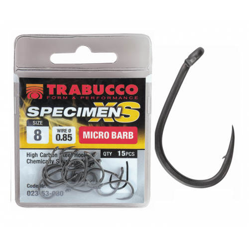 Крючки TRABUCCO XS SPECIMEN №8 15шт
