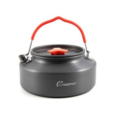 Чайник походный СЛЕДОПЫТ - Optimum, 1,6 л, анодированный алюминий