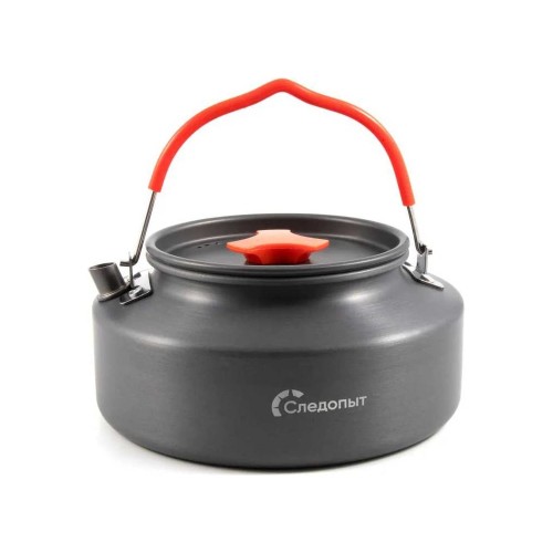 Чайник походный СЛЕДОПЫТ - Optimum, 1,6 л, анодированный алюминий