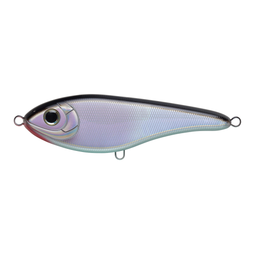 Воблер Джеркбейт Strike Pro Buster V, 85 мм, 17,7 гр, Загл. 0,2м.-1,5м., Тонущий, цвет: A010-EP Black Back Silver, (EG-148#A010-EP)