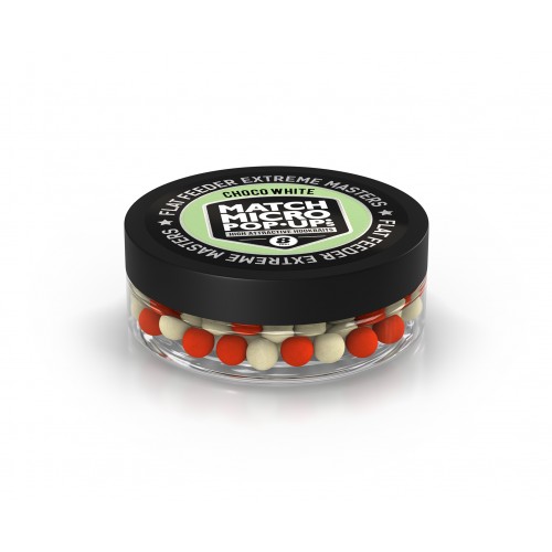 Плавающие бойлы FFEM Pop-Up Micro Choco White/Молочный Шоколад 8mm