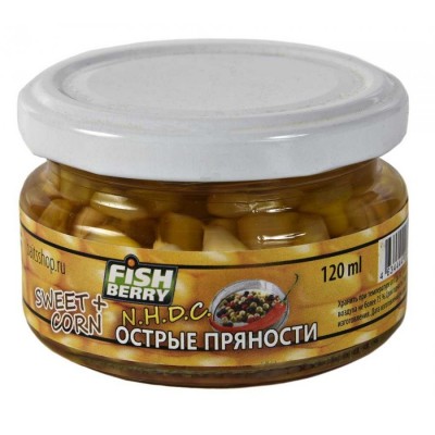 FISHBERRY Кукуруза насадочная Конопля 120 мл