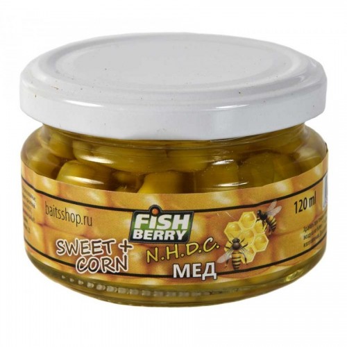 FISHBERRY Кукуруза насадочная Мёд 120 мл