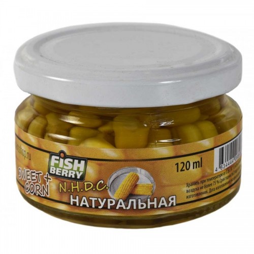 FISHBERRY Кукуруза насадочная Натуральная 120 мл