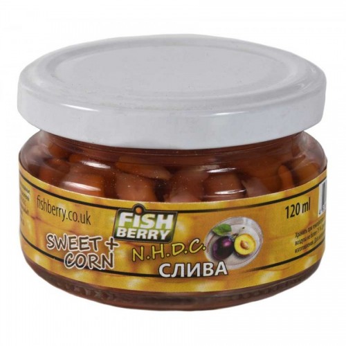 FISHBERRY Кукуруза насадочная Слива 120 мл