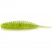 Силиконовая приманка FishUp Tanta 1.5" (10шт), #055 - Chartreuse/Black