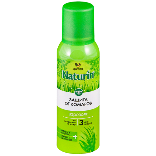 Gardex Naturin Аэрозоль от комаров, 100мл