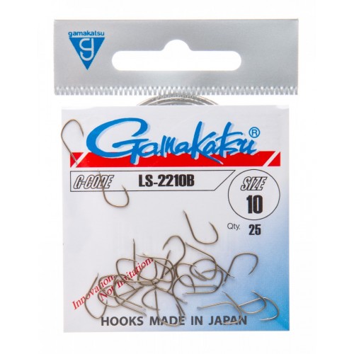 Крючки Gamakatsu LS-2210B №12 Brown 25шт