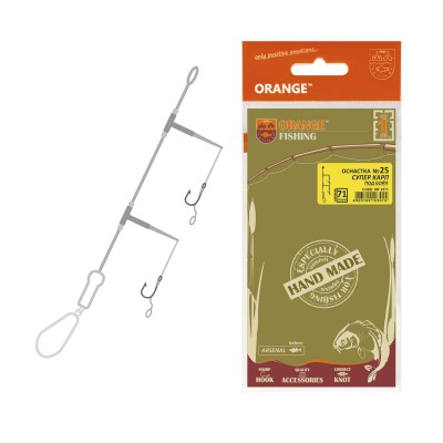 Оснастка карповая ORANGE 25# Super Carp Leadcore, для бойла, 71 гр., в уп. 1 шт.