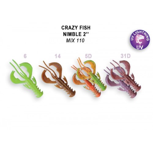 Nimble 2" 50-50-M110-6-F