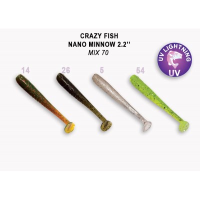 Nano minnow 2.2" 22-55-М70-6