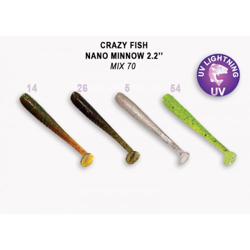 Nano minnow 2.2" 22-55-М70-6