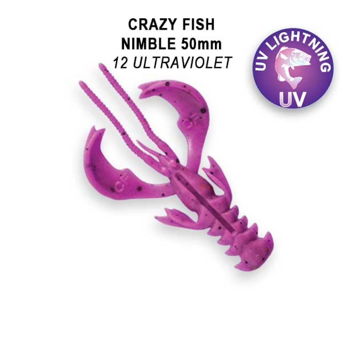 Crazy fish. Crazy Fish Nimble 3.2". Силикон Crazy Fish. Силиконовая приманка Нимбл. Силиконовая приманка плавающая Crazy Fish Nimble 3.2 / 72-80-m113-6-f / кальмар (6 шт.).