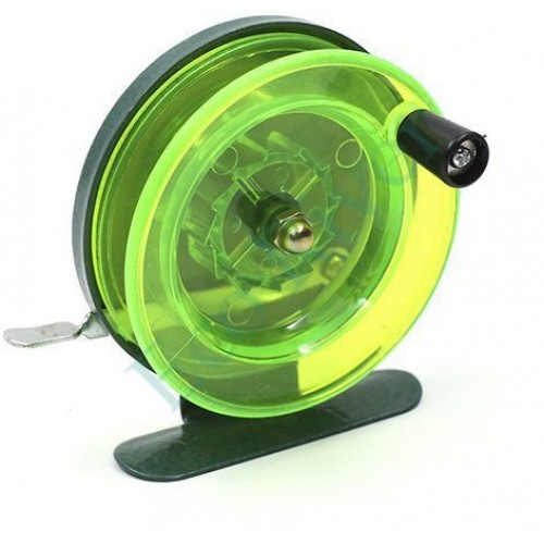 Катушка проводочная Namazu Scoter с курком, зеленая/200/250/
