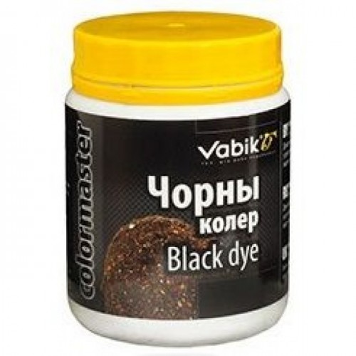 Компонент прикормки Vabik COLORMASTER Черный 100г