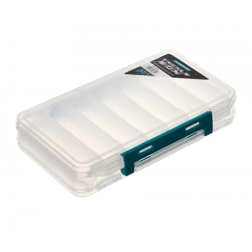 Коробка Flagman Tackle Box двусторонняя 14 отделений 275х195х55мм