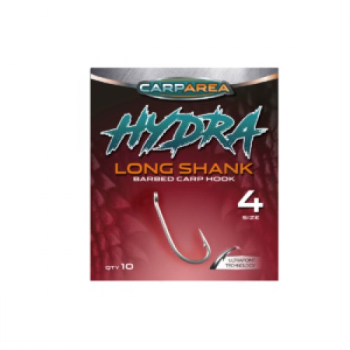 Крючки карповые Carparea HYDRA Long Shank №2