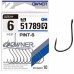 Крючок Owner Pint-S 51789 black №6 10шт