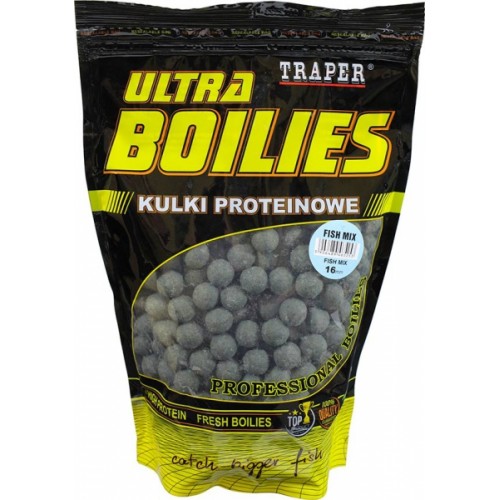 Бойлы Traper ULTRA Fish Mix/Рыбный микс 16mm 1kg