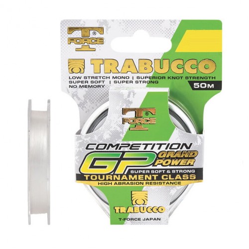 Леска TRABUCCO T-FORCE COMPETITION GP GRAND POWER 50 м (0,16 мм)