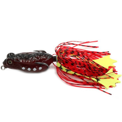 Лягушка-незацепляйка Namazu FROG с лапками, 48 мм, 8 г, цвет 04, крючок-двойник YR Hooks (BN) #1/0