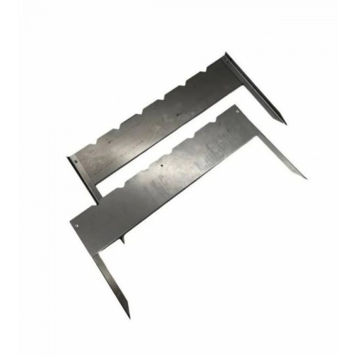 Мангал походный Следопыт складной (2 стойки),  475х250 мм, толщина 0,8 мм, без шампуров