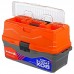 Ящик для снастей Tackle Box трехполочный NISUS оранжевый