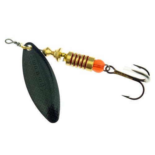 Блесна Mepps Aglia Long черный 1+ 6гр