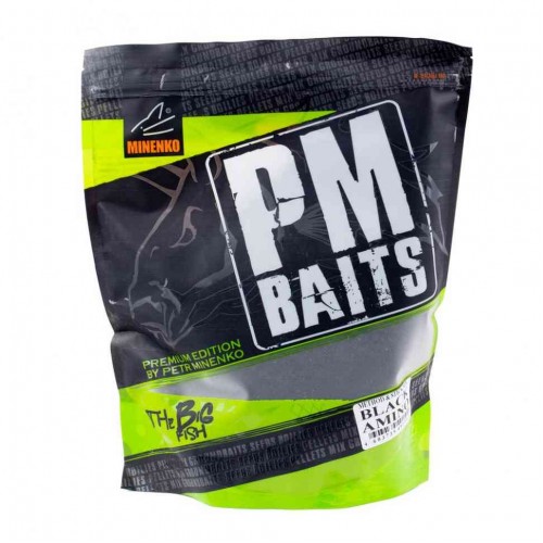 Прикормка MINENKO Method Stick Mix Black Amino (Черный Аминокомплекс) ZIP-lock 750 г