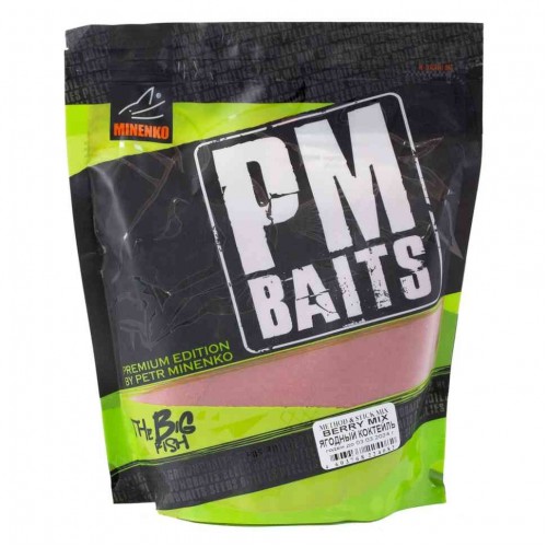 Прикормка MINENKO Method Stick Mix Berry Mix (Ягодный Микс) ZIP-lock 750 г