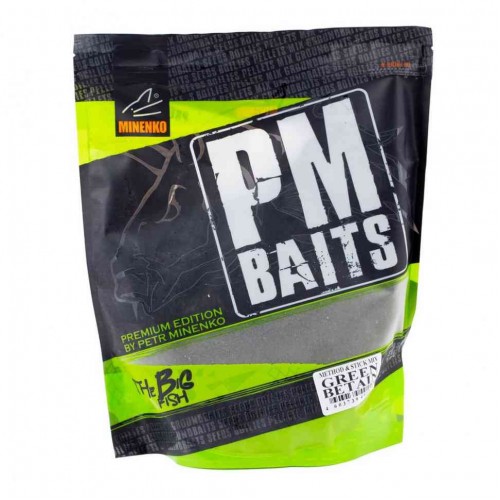 Прикормка MINENKO Method Stick Mix Green Betain (Зеленый Бетаин) ZIP-lock 750 г