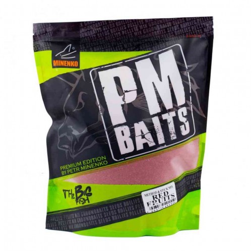 Прикормка MINENKO Method Stick Mix Red Fruits (Красные Фрукты) ZIP-lock 750 г