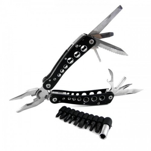 Мультитул (плоскогубцы) СЛЕДОПЫТ, 18 предметов, в чехле, в коробке/PF-MT-09