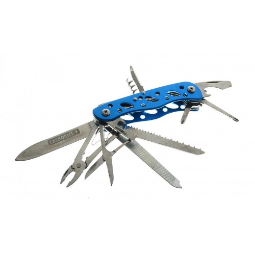 Мультитул СЛЕДОПЫТ, большой, 11 предметов, в чехле, в коробке/PF-MT-05