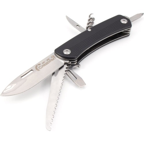 Мультитул СЛЕДОПЫТ Pro 9 предметов, в коробке