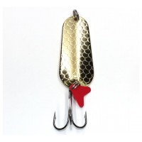 Блесна колеблющаяся Namazu Squama, вес 18 г, цвет 02 (латунь)