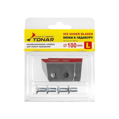 Ножи  для ледобура ЛР-100L левое вращение (NLT-100L.SL) Тонар