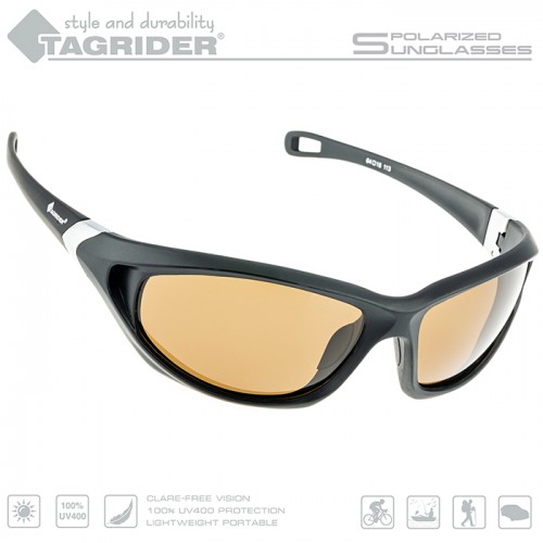 Очки поляризационные Tagrider в чехле N19-1 Brown