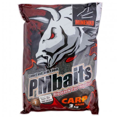 Пеллетс MINENKO Betain Green 10мм (3кг)