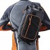 Сумка-рюкзак рыболовная СЛЕДОПЫТ Sling Shoulder Bag, 44х24х17 см,  серый