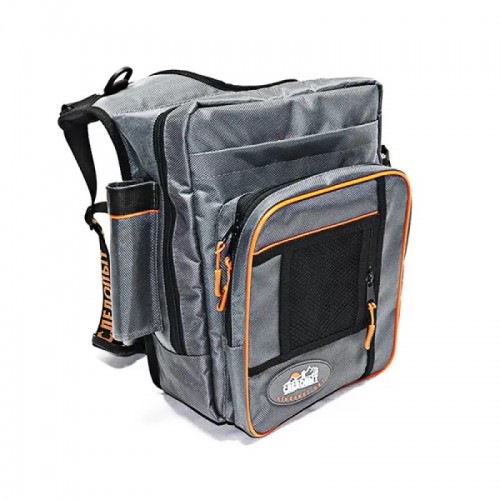 Сумка рыболовная СЛЕДОПЫТ Fishing Shoulder Bag, 40х43х10 см,  серый