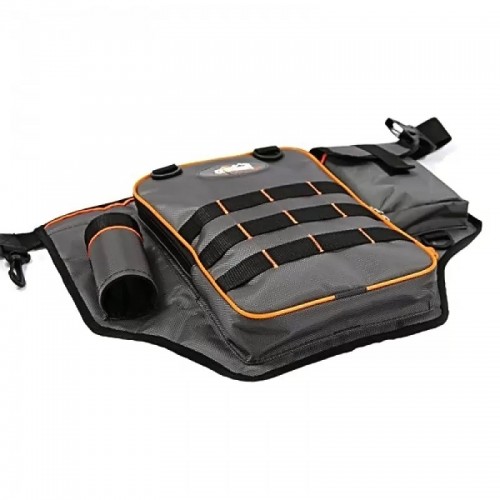 Сумка рыболовная поясная СЛЕДОПЫТ Fishing Belt Bag, 74х22х10 см,  серый + 2 коробки Luno 20