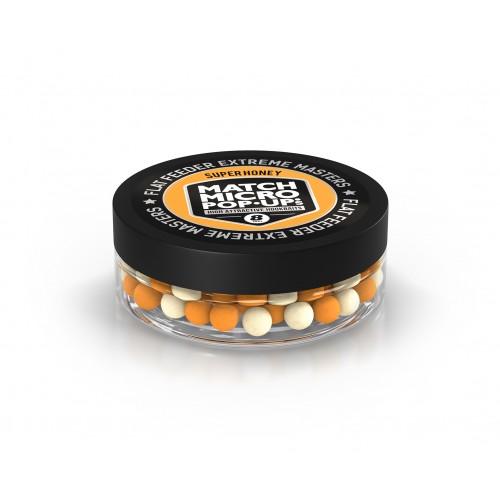 Плавающие бойлы FFEM Pop-Up Micro Super Honey/Супер Мед 8mm