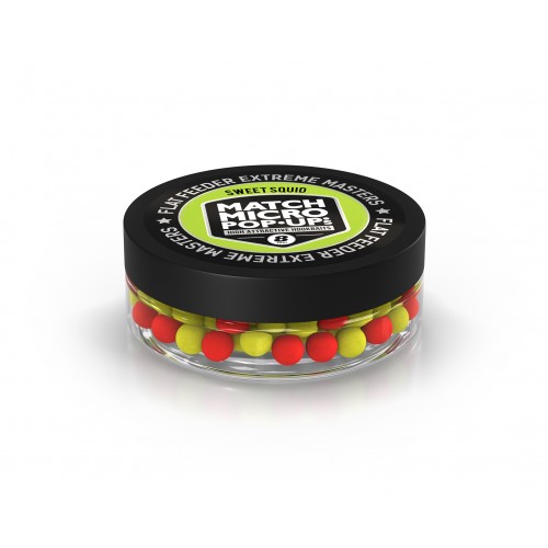 Плавающие бойлы FFEM Pop-Up Micro Sweet Squid/Кальмар и Фрукты 8mm