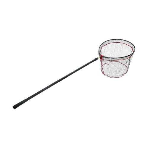 Подсачек складной телескопич. Namazu Pro NoKnot Net PVC, L- 200 см, овальный обод 55х45 см, PVC
