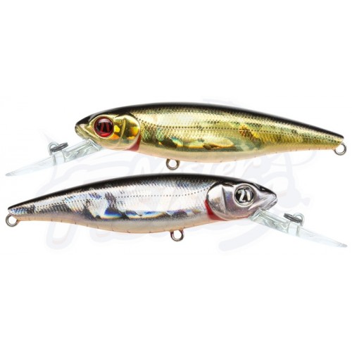 Воблер Минноу PONTOON 21 GreedyGuts 88F-SR, 88 мм, 10.9гр, Загл. 0.7м.-1м., Плавающий, цвет: 422