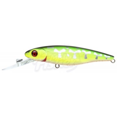 Воблер Минноу PONTOON 21 GreedyGuts 88SP-MDR, 88 мм, 12.9гр, Загл. 1.7м.-2.2м., Суспендер, цвет: 470